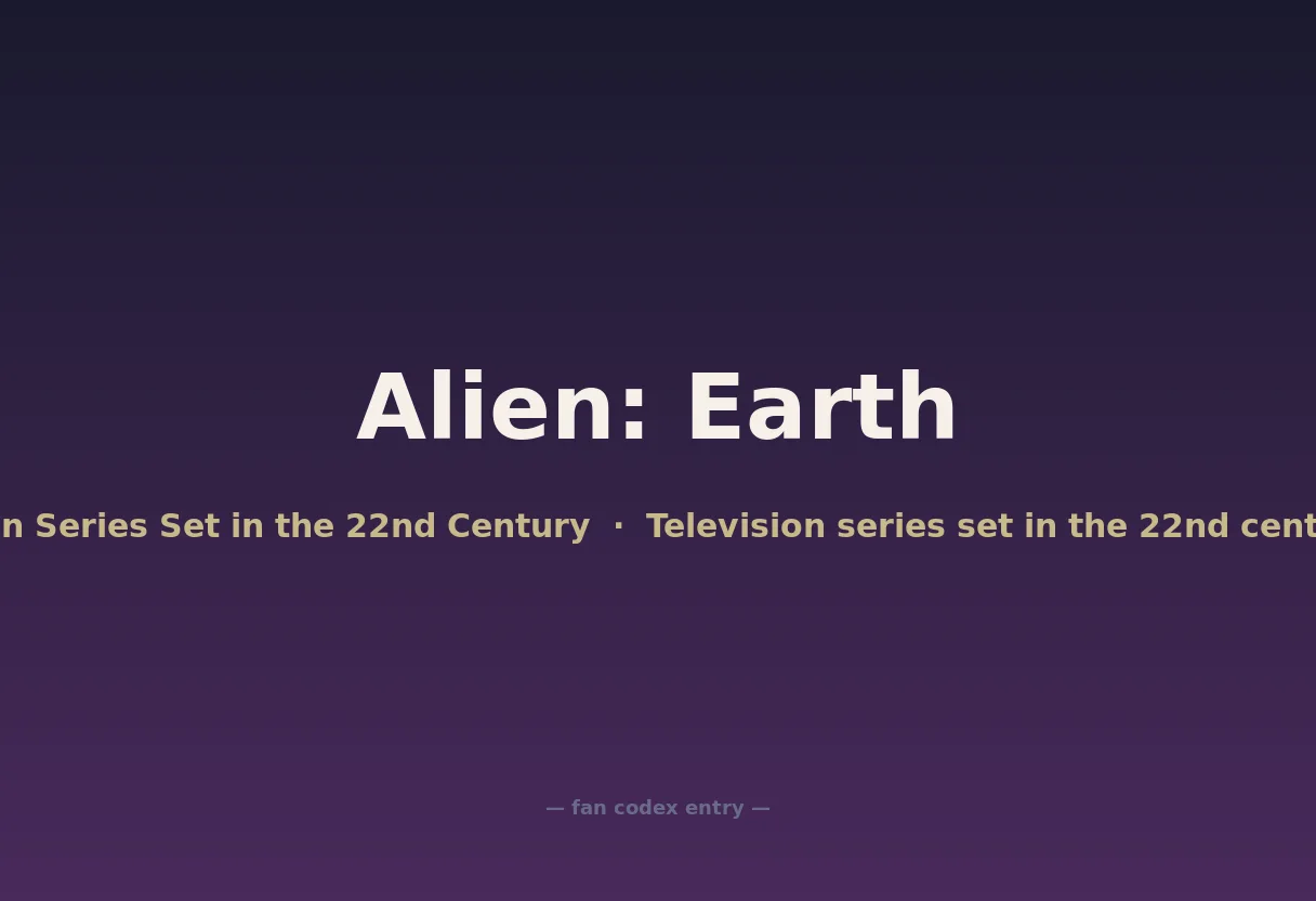 Alien: Earth